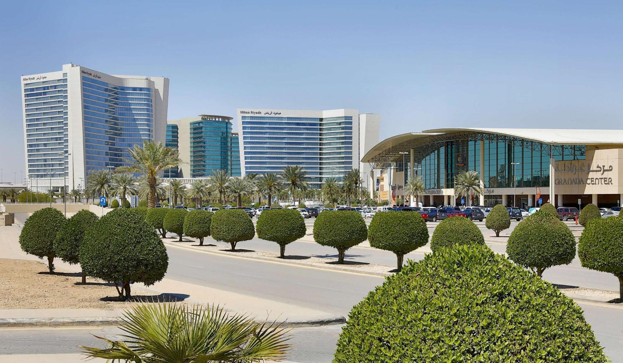 Hilton Riyadh Hotel & Residences Eksteriør billede The convention center